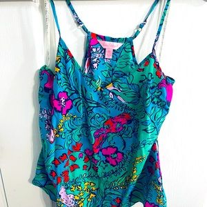 Like new Lilly blouse- Chiffon material